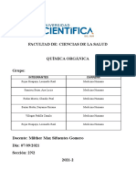 Informe #2 CRISTALIZACIÓN Química Orgánica