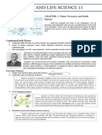 Plate Tectonic Theory and Continental Drift Theory