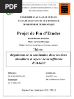 Projet de Fin D'etudes: Thème