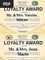 Cert Loyalty Award