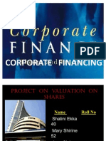 Valuation of Shares