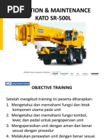 Modul Training Kato SR 500l - PPT