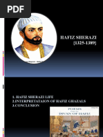 Hafiz Sherazi (1325-1389)