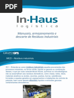 Manuseio, Armazenamento e Descarte de Resíduos Industriais - in Haus