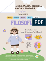 Filosofía - Tarea 1 - Investigación y Mapa Conceptual de Las Disciplinas Filosóficas