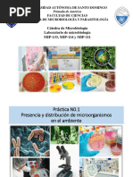 Prac 1, Lab Microbiología