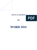 Manual de Microsoft Word 2016