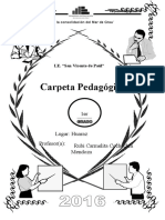 Carpeta Pedagogica 2016