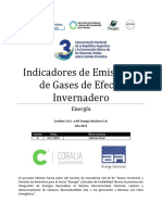 Indicadores de Emisiones Energia