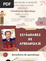 Estandares de Aprendizaje