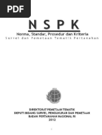 NSPK Pemetaan Tematik 2012