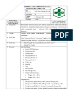 SPO Pemeriksaan Cholesterol LDL Dengan Fotometer