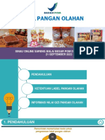 Materi SOS Label Pangan 21 September 2022