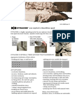 Non Explosive Demolition Agent Dynacem Data Sheet SM