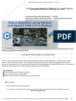 Object Detection Using YOLOv5 and OpenCV DNN in C++ & Python