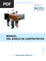 Manual Banco de Contratistas 2010