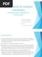 Instrumentos de Medicion y Verificacion