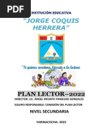 PLAN LECTOR - JORGE COQUIS HERRERA-SECUNDARIA-2021 Actualizado