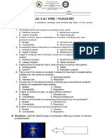 TLE-TE 10 - Q1 - W1 - Mod1 - ICT CSS Worksheet