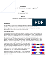 Reporte Práctica 10 Observación de Campos Magnéticos