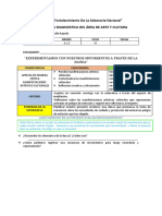 Evaluación Diagnostica Del Área de Arte y Cultura 1º y 2º Grado Secundaria