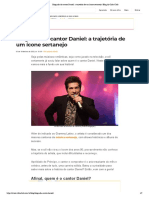 Biografia Do Cantor Daniel - A Trajetória de Um Ícone Sertanejo - Blog Do Cifra Club