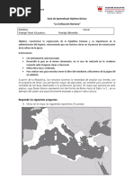 Nombre: Curso: Puntaje Total: 42 Puntos. Puntaje Obtenido:: Guía de Aprendizaje Séptimo Básico "La Civilización Romana"