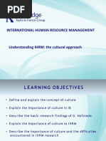 Chapter 4 IHRM and Culture