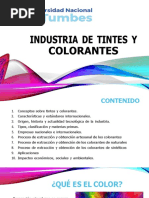 Tintes y Colorantes