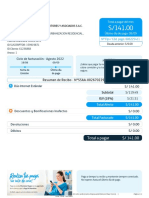 Recibo Agosto: Empresas Fija