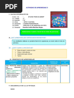 Actividad de Aprendizaje 3 Miércoles 21 de Setiembre.