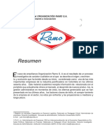 Caso Empresarial ORGANIZACIÓN RAMO S