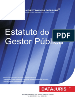 Estatuto Do Gestor Público (Compilado)