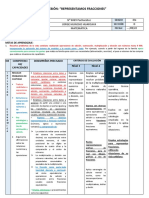 Sesion de Matemática - Representamos Fracciones