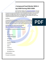 Global Compound Feed Market Opportunities and Forecast 2020-2027
