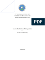 Relatório Estágio de Psicologia, Juscelino Castanho Cavalata, Pensador