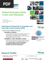 Global Hydrogen Safety Codes and Standards