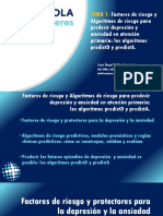 TEMA 1, Factores de Riesgo y Algoritmos de Riesgo para Predecir Depresión y Ansiedad