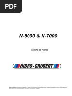 Manual de Partes - Hidrogrubert N5000 - N7000