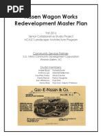 Nissen Wagon Works Master Plan Report (Fall 2016)