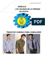 Trazo de Camisa de Caballero