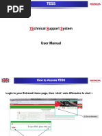 Tess User Manual Pe