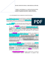 Leccion 1.el Derecho Constitucional Como Regulacion Del Poder Político