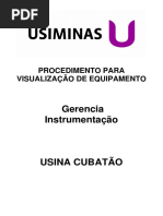 03 - Procedimento Visualização de Equipamento