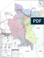 Mapa de Infraestructura de Transporte de San Martín