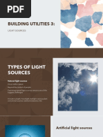 Building Utilities 3:: Light Sources