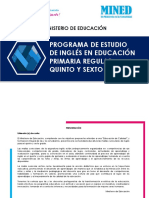 Malla Curricular - Quinto y Sexto - Tercera Unidad Pedagógica English