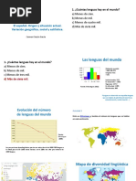 Tema 1. El Español en El Mundo. Orígenes y Variación (PARTE 1)