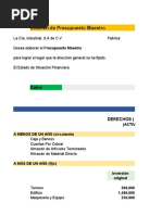 Examen de Presupuesto Maestro