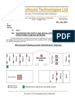 Paul - Quotation For Supply and Installation of A Structured Cabling Network